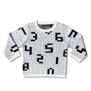 NWT mini kardi NUMBERS SWEATER